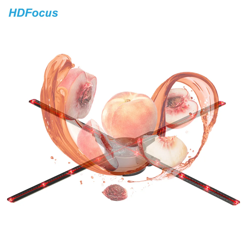 

65cm 4 Blades Hologram Advertising 3d Holographic Display 3d Hologram Maker Holographic Projector 3d Hologram Fans