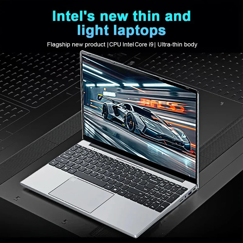 15.6-дюймовый игровой ноутбук на Windows 11 с процессором Intel Core i9-10980HK, 16 ГБ ОЗУ, 1 ТБ SSD, подсветкой клавиатуры и сканером отпечатков пальцев
