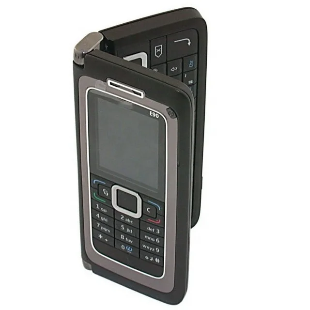 

Free Shipping Original Unlocked Classic Flip Cheap Mobile Cell Phone E90 GPS Wifi Full Keyboard Cell phone By Post