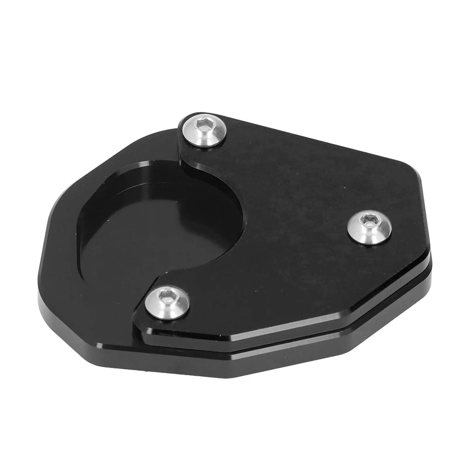 

Parking Stand Motorcycle Kickstand Pad High Strength Stylish Decoration Stable Parking Large Contact Area for motorbike