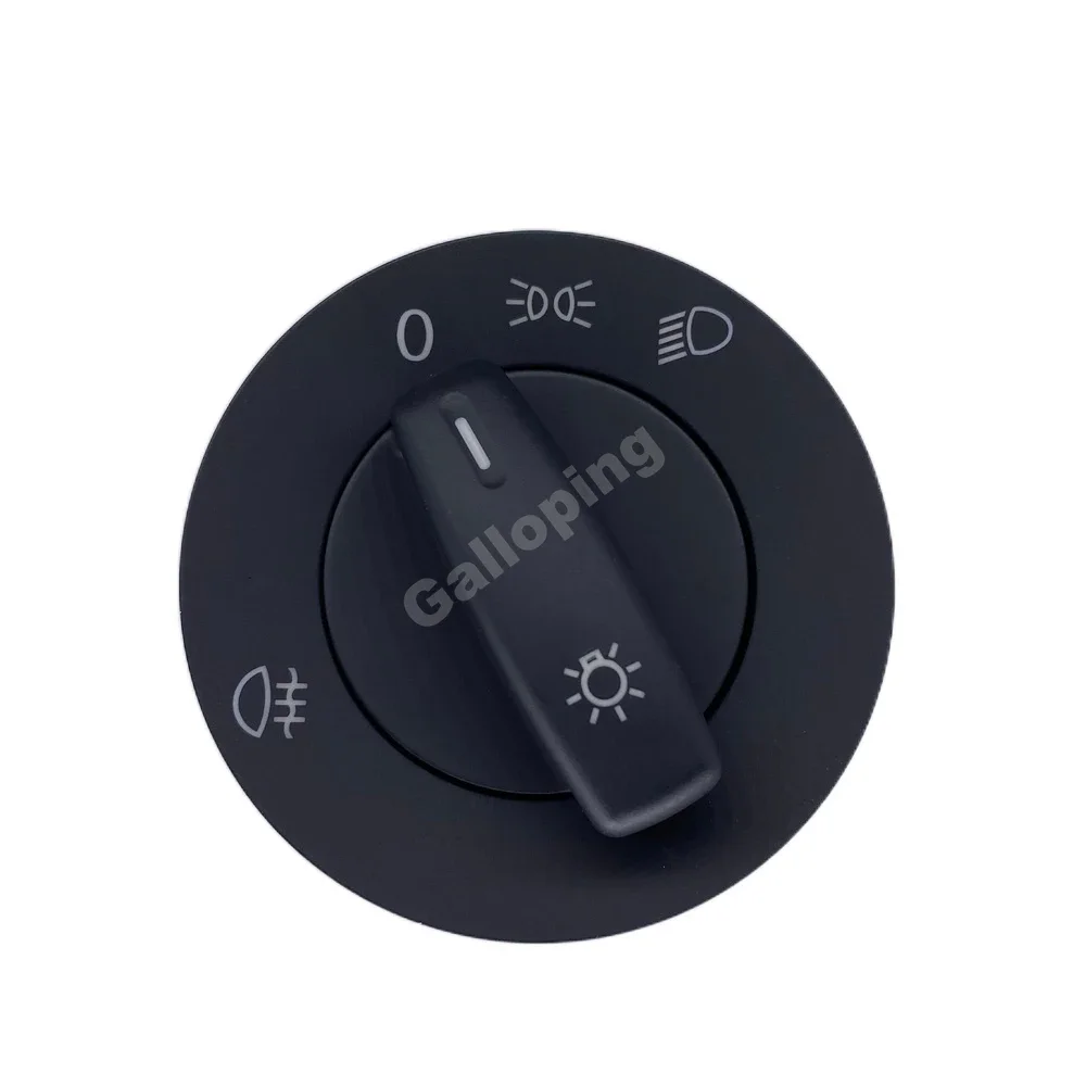 1T0941431B Headlight Switch Light Lamp Knob for VW Caddy 2004 - 2008 Touran 2003 2004 2005 2006 1T0 941 431B Car Accessories