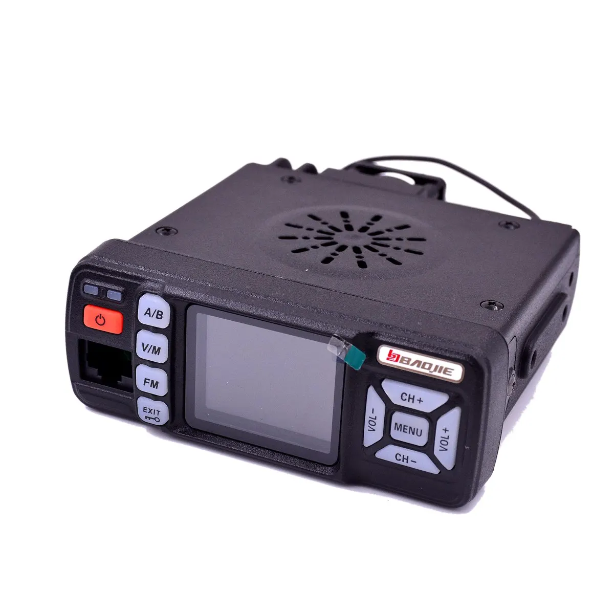 Baojie BJ-318 25W Mini Mobile Radio VHF UHF Dual Display Dual Standby, 3 Power Levels, Manual Channel Save & Delete Intercom