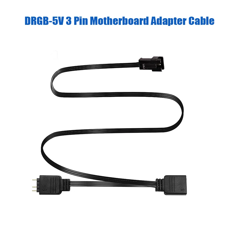 DRGB-5V 3 Pin Motherboard Adapter Cable Symphony Light Control Motherboard Control Wiring Converter For Wind Chaser PHANTEKS