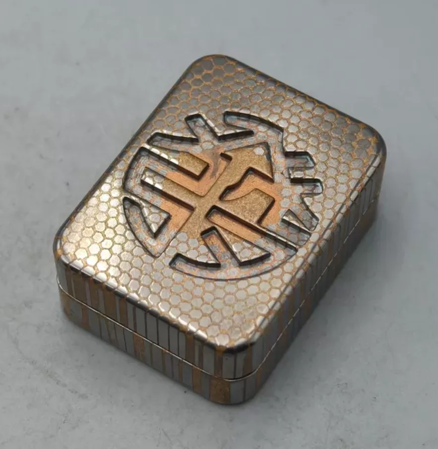 Used EDC Tongmu Superconducting Mahjong fidget slider decompression toy