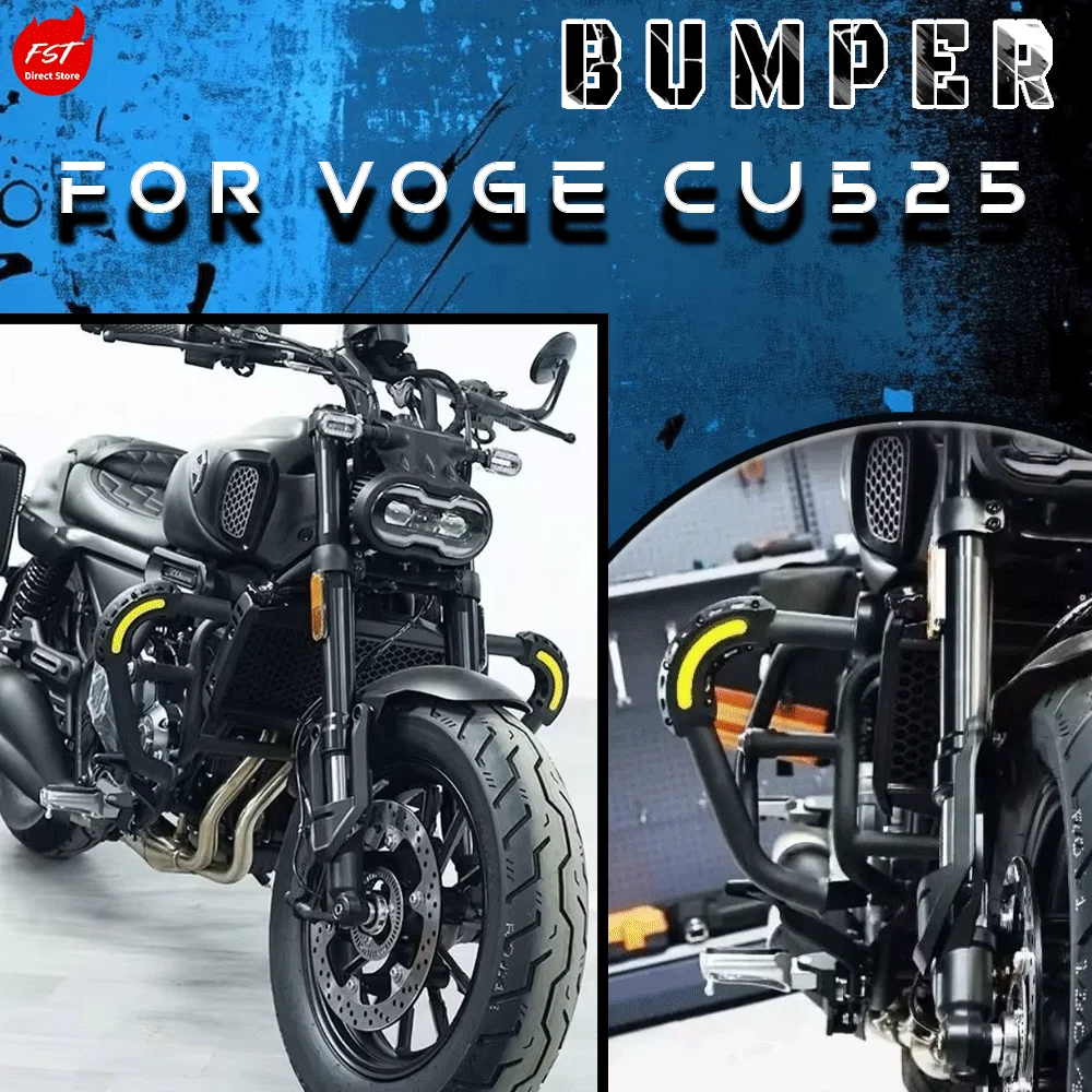 

Thickened Anti-Crash Protection Bars, Modified Bumper Guards Specially Designed for VOGE CU525 Motorcycle