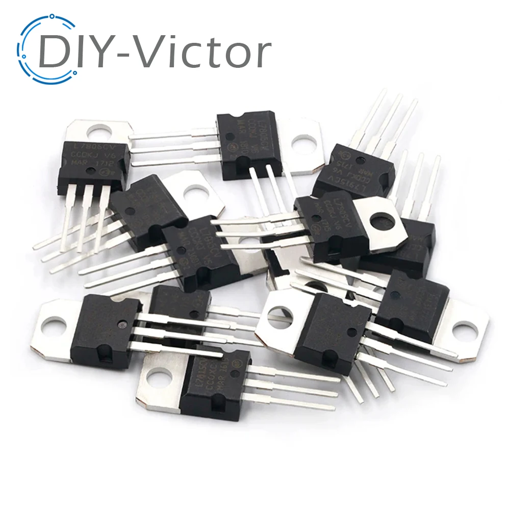 L7805 L7806 L7808 L7809 L7812 L7815 L7824 L7905 L7906 L7908 L7909 L7912 L7915 LM317 14PCS 14Kinds TO-220 Transistor Assorted Kit