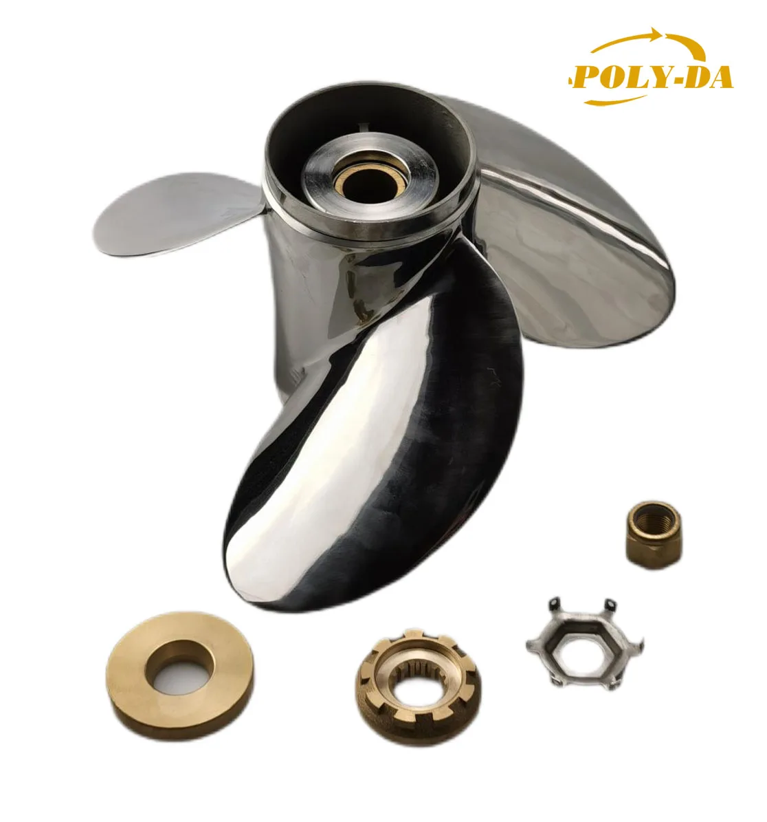 3 Blade 13X19 Boat MARINE PROPELLER For MERCURY STAINLESS STEEL 40-140HP OUTBOARD PROPELLER