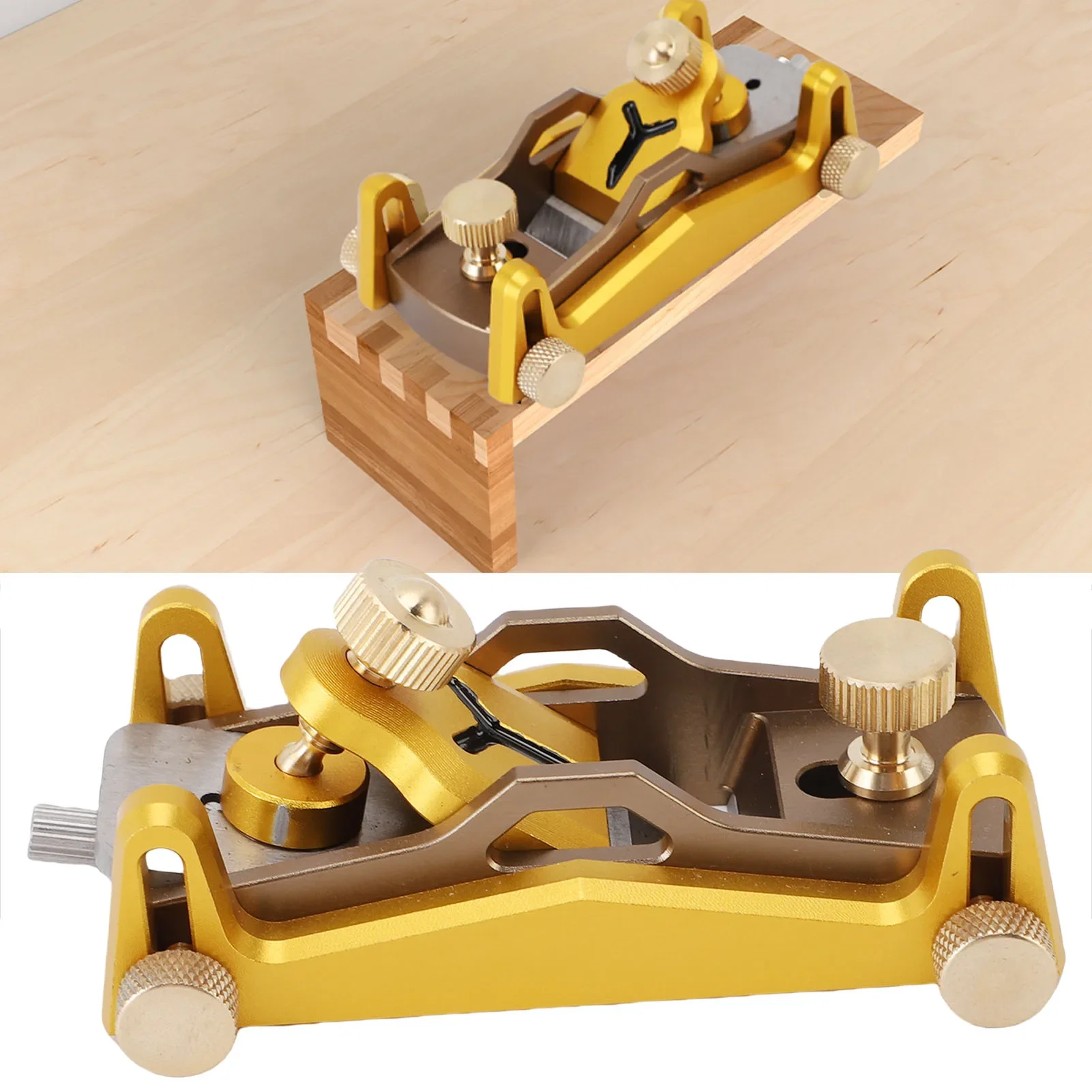 

Low Angle Plane Adjustable Angle Precise Fixed Thickness Hand Planer for Woodworking