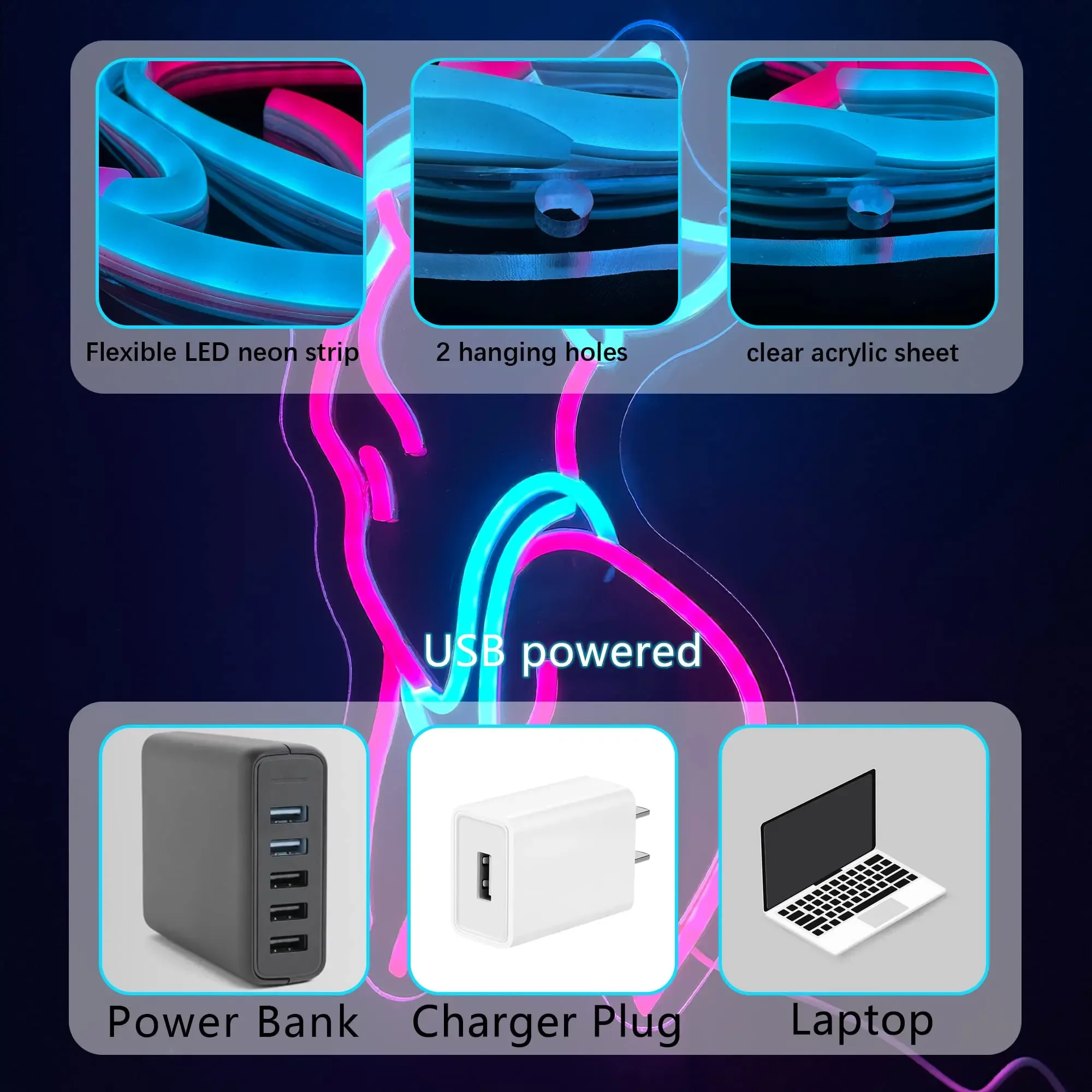 مثير سيدة النيون تسجيل LED ضوء النيون USB عكس الضوء لغرفة النوم غرفة المعيشة بار غرفة اللعبة رجل كهف حفلة جدار ديكور هدية للعائلة