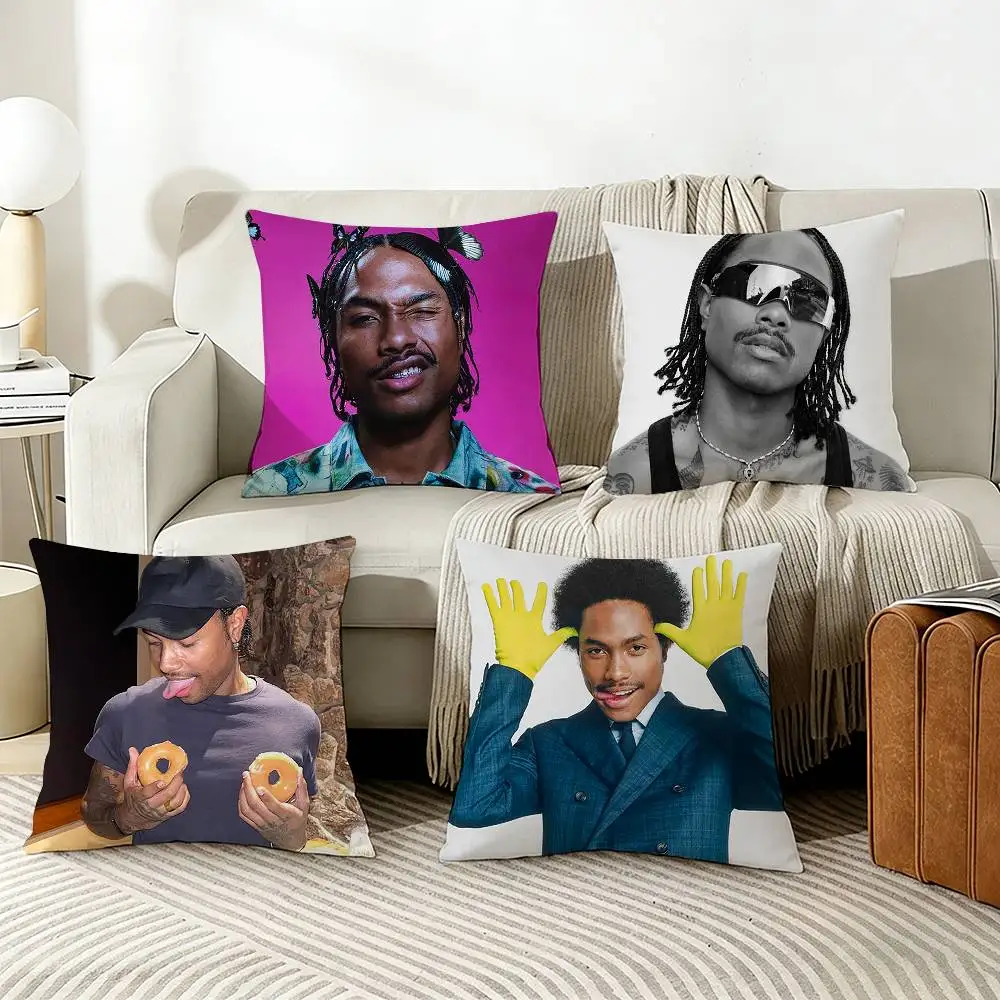 

S-Steve L-Lacy Pillow Case Living Room Sofa Cushion Cover Suitable For Home Bedroom Room Decoration