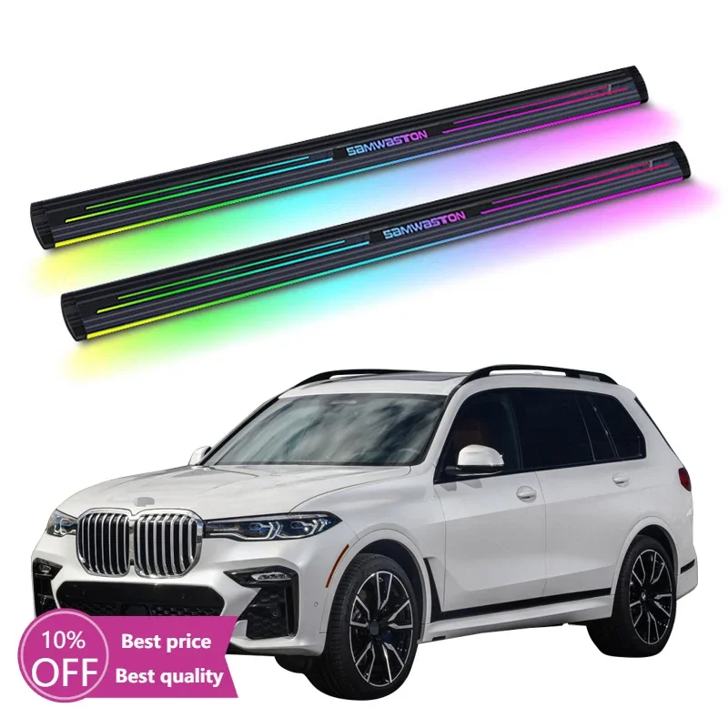 

Cc CarAutomatic Power Side Step Led Light Electric Running Board for BMW X7 2019-2025