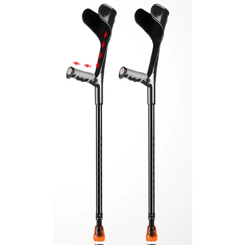 

Elbow and arm type crutch fracture crutch folding armpit crutch portable walking aid for young people