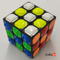 Yongjun 3x3 Blind Touch Cube Tiled Puzzle Cube Educational Toy Gift Idea X'mas Birthday