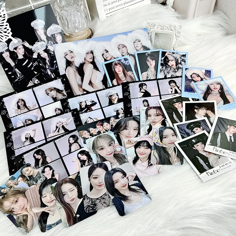 Kpop Gidle kartu Lomo (G)I-DLE 2nd Album Super Lady foto kartu poster foto MINNIE SHUHUA SOYEON YUQI hadiah penggemar