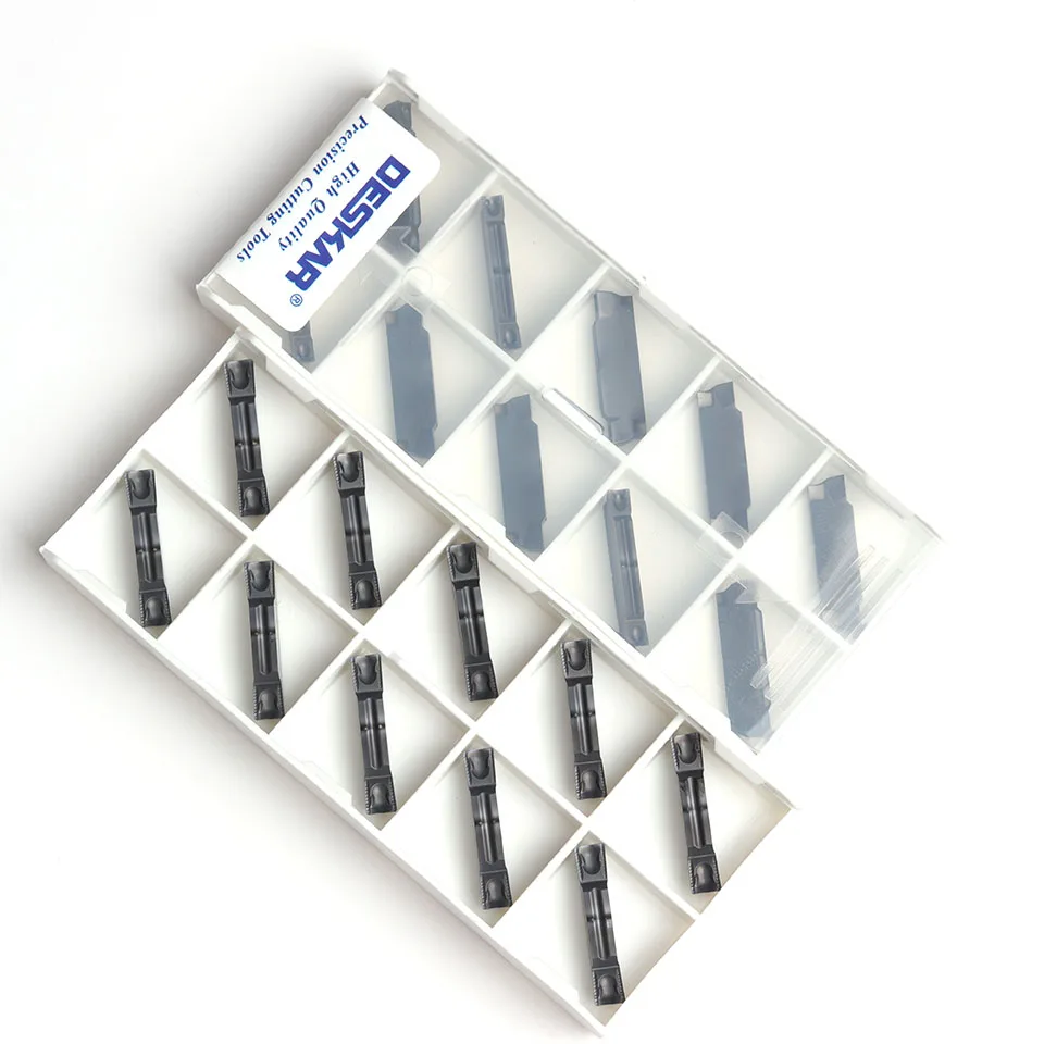 10 Chiếc MGMN300-DR MGMN400-DR LDA DESKAR Chính Hãng CNC Làm Khe Dụng Cụ Xoay Carbide Lắp Máy Tiện Dụng Cụ Dụng Cụ