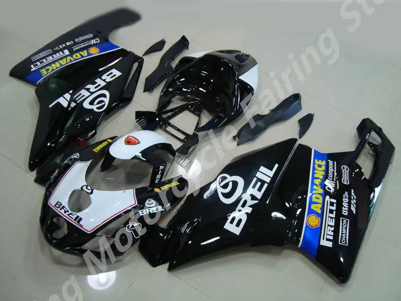 Motorcycle ABS Injection Fairing Kit for DUCATI 749 749R 999 2003-2004 fairings for 749 999 03 04 Bodywork set white blue black