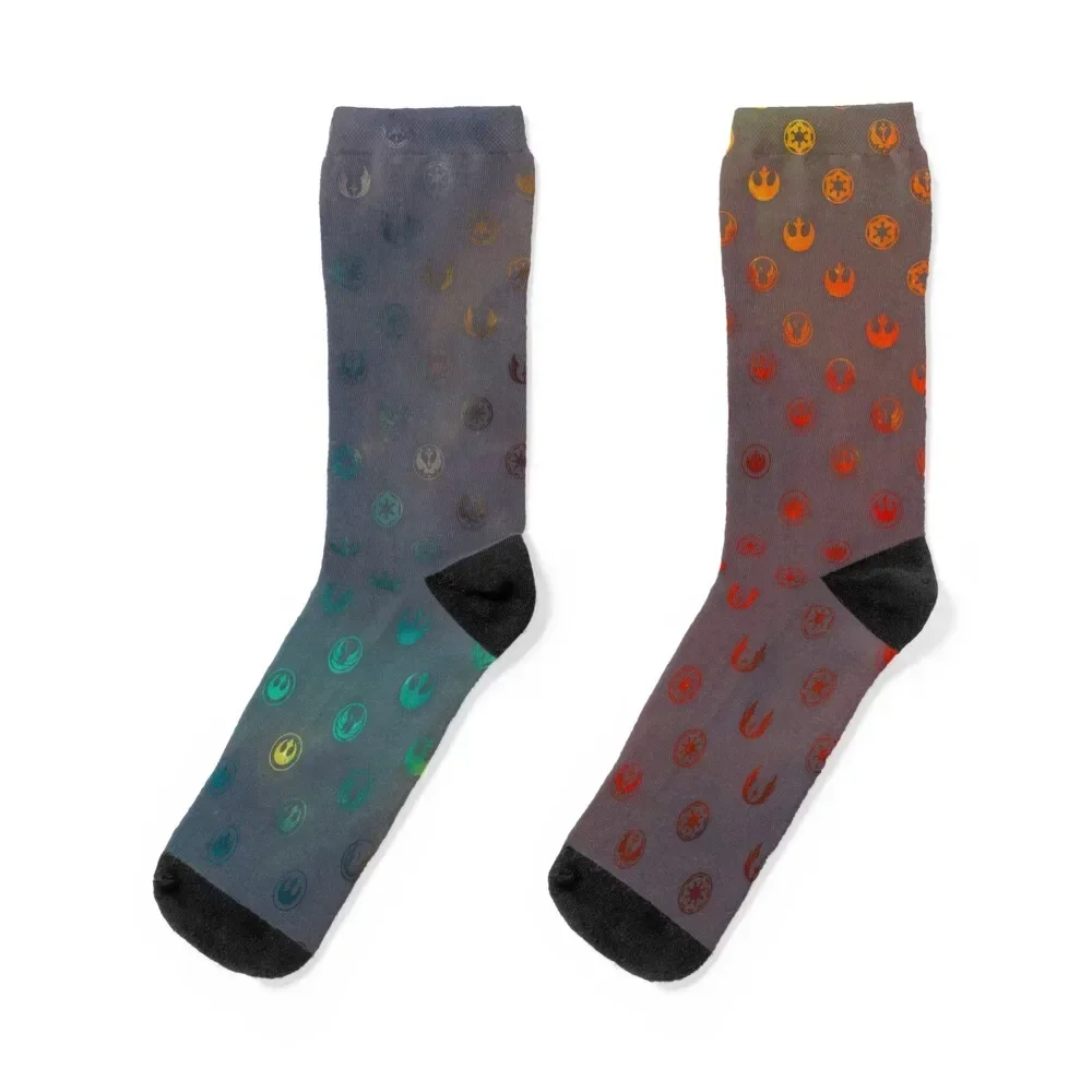 Galaxy Far Far Away Socks Stockings cute cycling Socks For Girls Men's