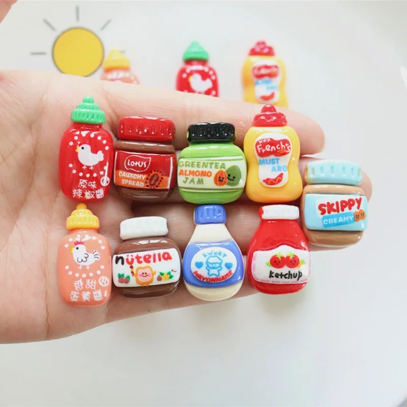 PYLV 9Pcs Cute Cartoon Refrigerator Magnets Peanut Butter Fridge Magnetic Stickers Photo Message Whiteboard Magnets Decorative