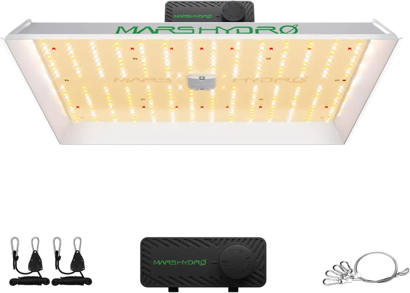

150W LED Grow Light with Patented Reflector, Dimmable Full Spectrum for Indoor Plants in 2x2/3x3 Tents