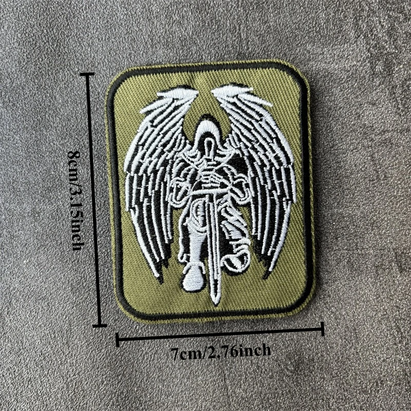 Parche táctico bordado ángel moral – Insignia para mochila MOLLE - imagen 4