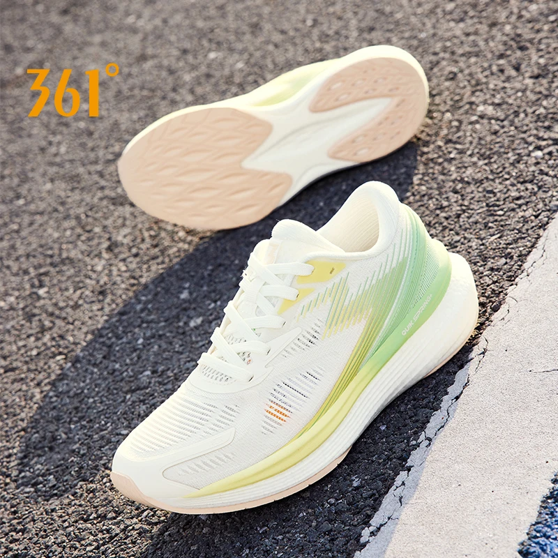 361 Degrees Spire 2 SE Women Running Shoes Racing Marathon Wear-Resistant Professional Shock-Absorbing Female Sneakers 682422211