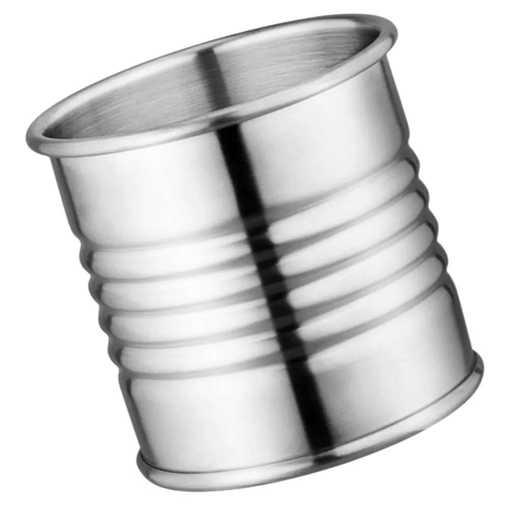 

1pc Stainless Steel Snack Bucket Creative Food Storage Container For French Fries Ice Bread Home Bar Restaurant Use Long