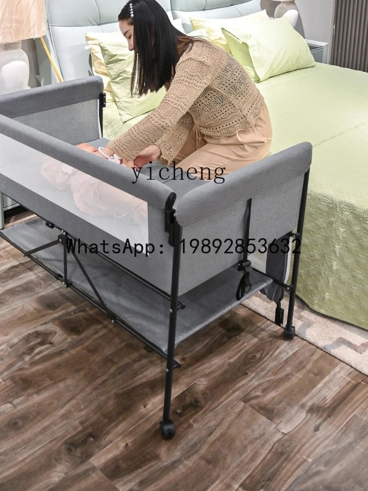 AG portátil multifuncional dobrável berço recém-nascido cesta de dormir cama portátil cama de emenda