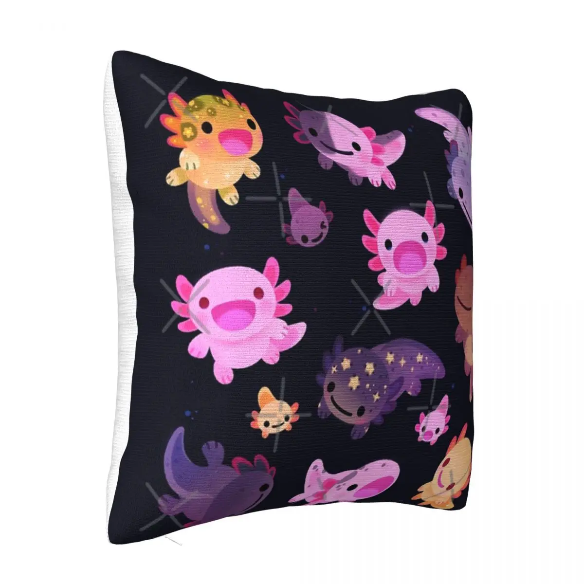 Happy Axolotl Pillowcase Cushions Cover Room Decorating Items Pillow Case Pillow Cover