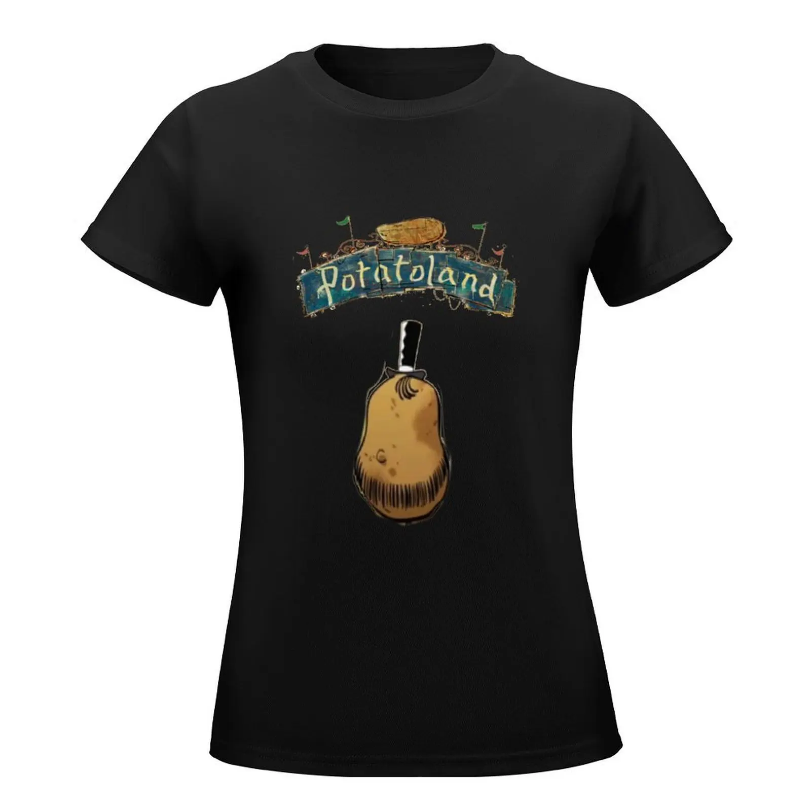 Potatoland USA T-Shirt funny cute clothes vintage clothes hippie clothes korean Women's