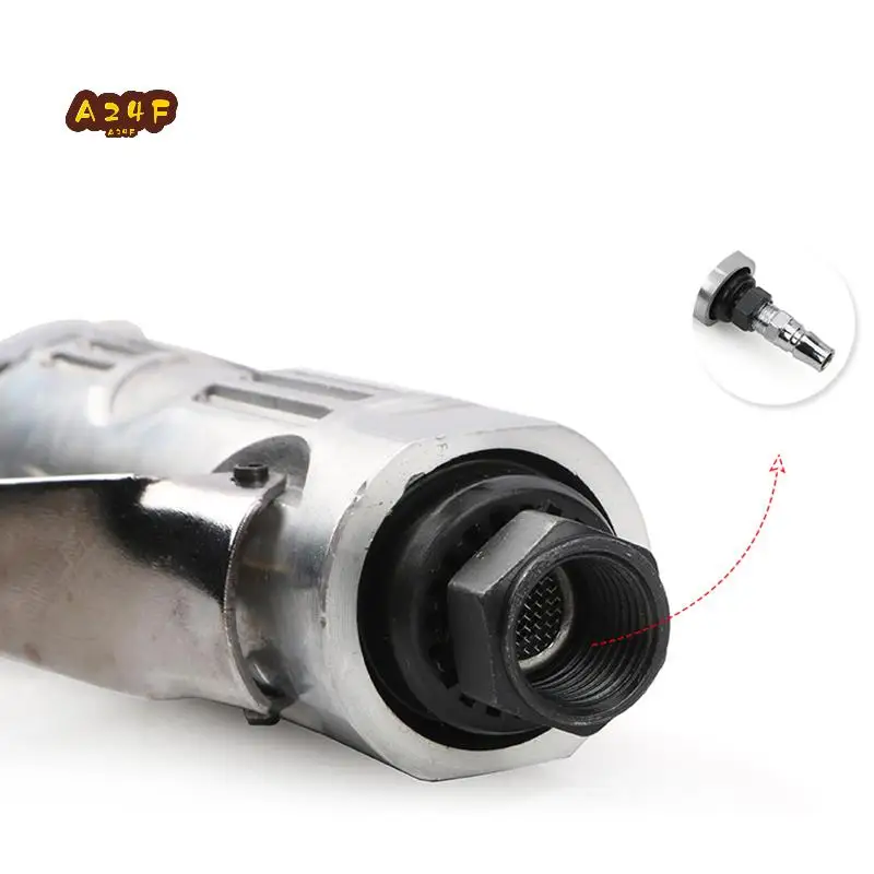 

A24F-Right Angle The Grinder 1/4 High Speed 90° Elbow Right Angle Drill Pneumatic Tool Extension Power Screwdriver Drill