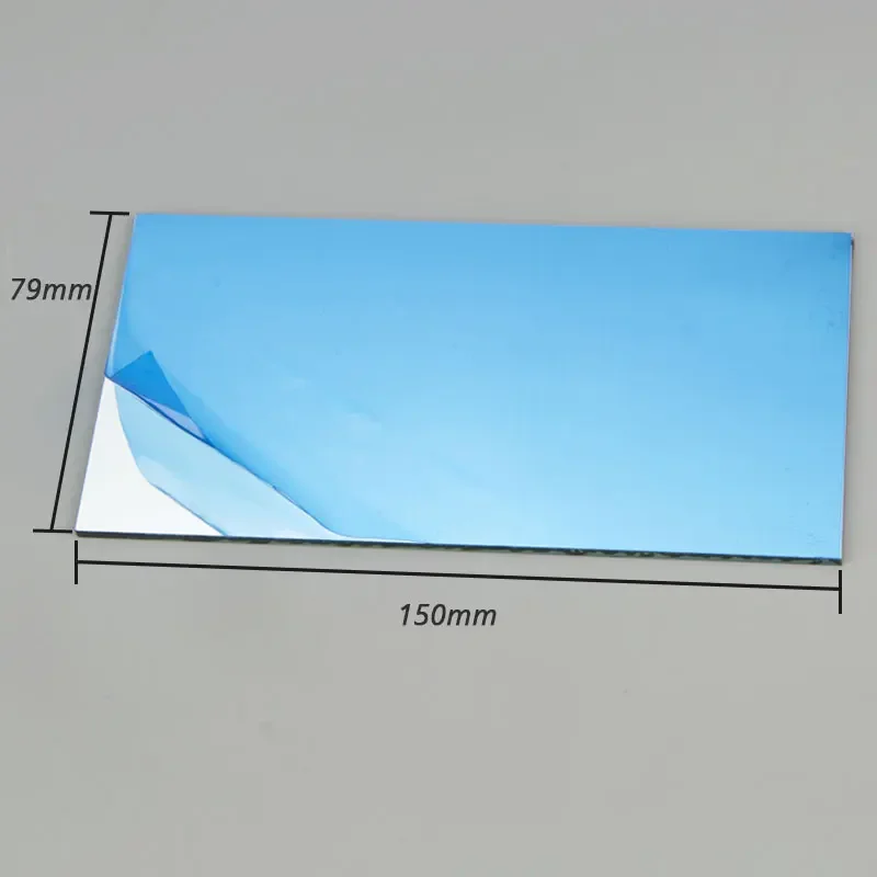 Opticl Projector Reflector Mirror Front Surface Mirrors DIY Projector Accessories High Reflectivity First Mirror 150x79x2mm 1PC