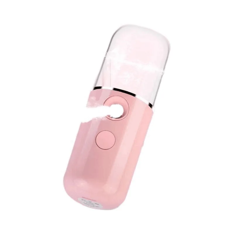 Portable Nano Facial Mist Sprayer, Cold Spray Humidifier for Skin Hydration & Moisturizing