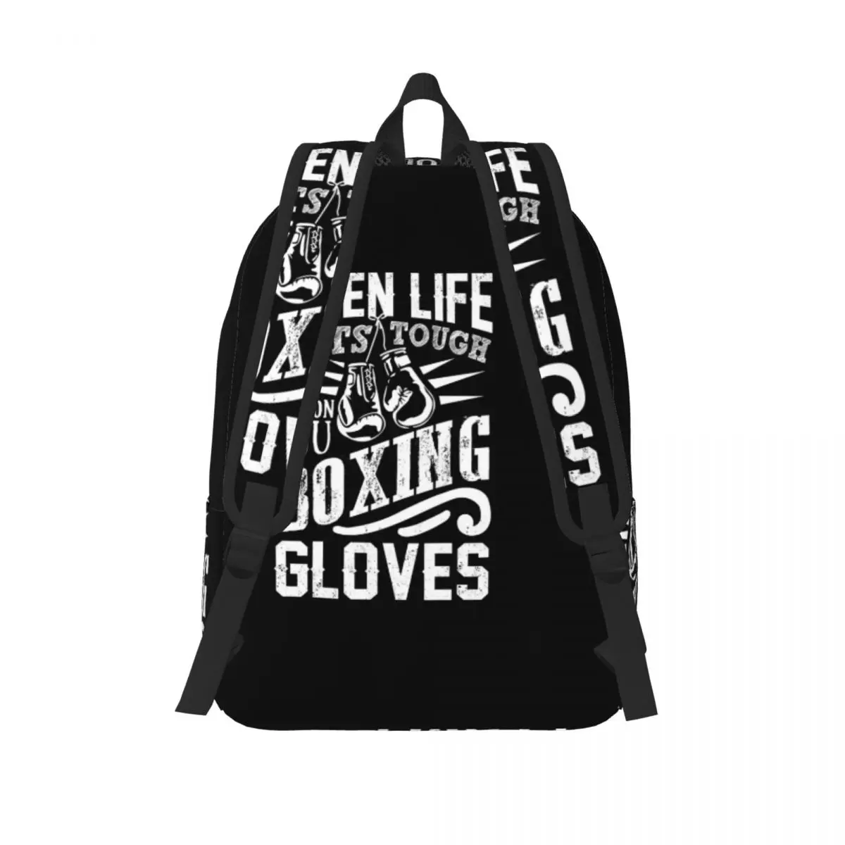 Guantoni da boxe Zaino per studenti Borsa da scuola Zaino da viaggio per escursionismo per borse a tracolla per libri alla moda per ragazzi e ragazze