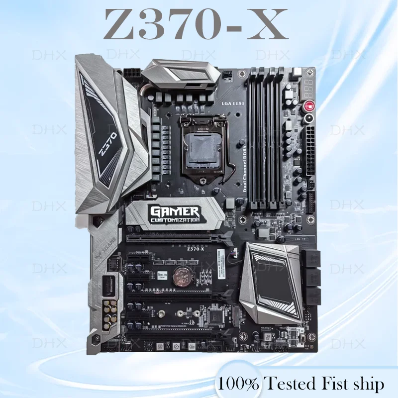 For Colorful iGame Z370-X Motherboard SATS III 64GB Z370 Mainboard PCI-E 3.0 M.2 LGA 1151 DDR4 ATX 100% Tested shipp quickly DH