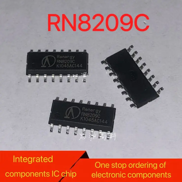 New original RN8209C RN8209G SOP16 multifunctional anti theft AC/DC single-phase metering chip