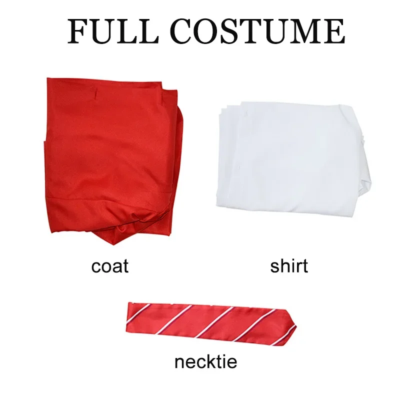 Rebelde Cosplay Costume High School Uniform Red Color Jacket Shirt Suit Halloween Carnival Party Costums for Women Girls Men