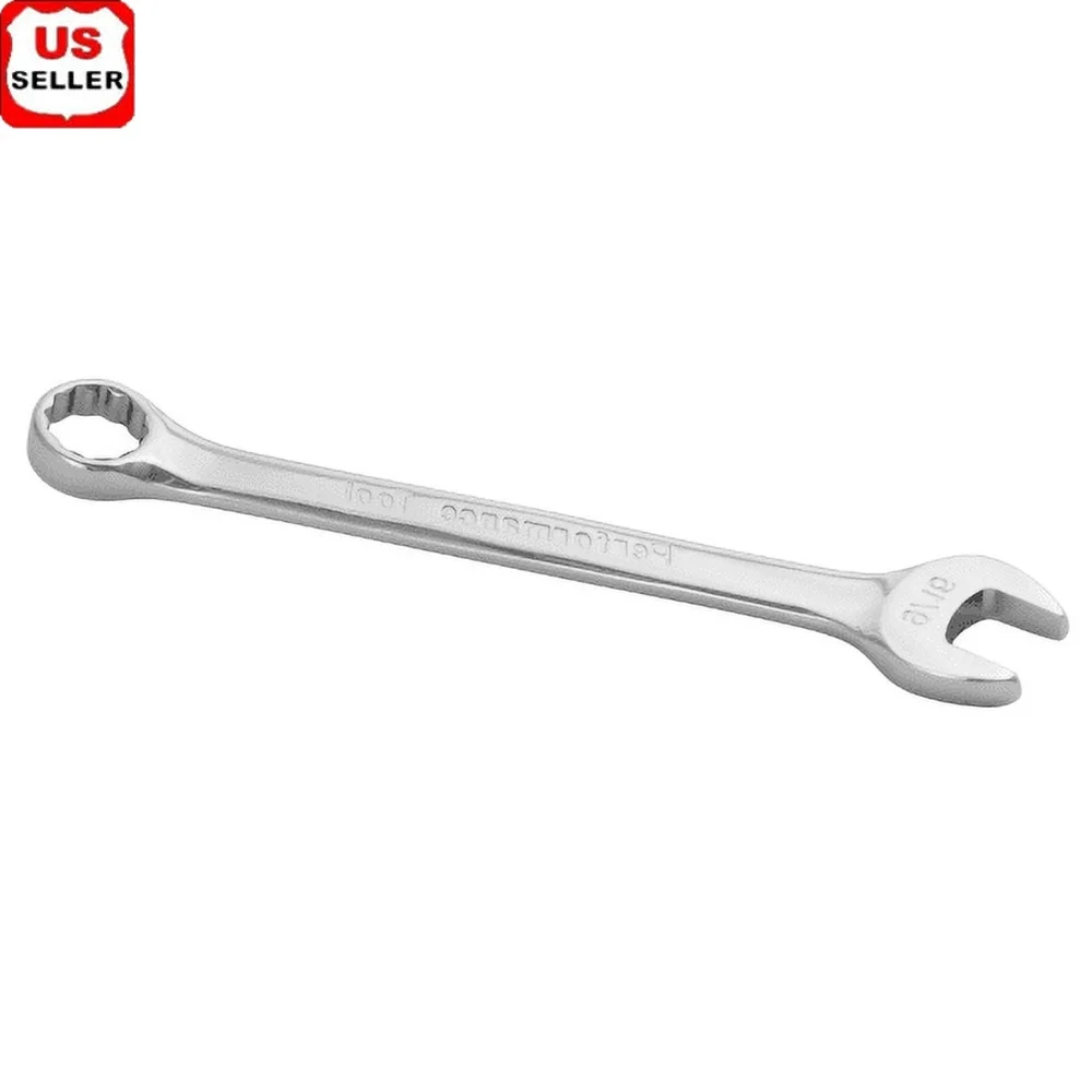 

Кованый ключ 9/16 дюймов, хромированная легированная сталь, устойчивая к коррозии полированная закругленная угловая коробка, инструмент с увеличенным крутящим моментом