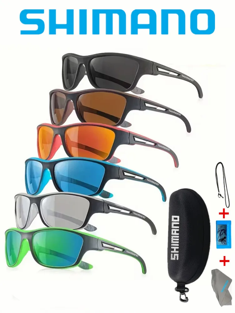 AliExpress Shimano Unisex Polarized Sunglasses UV400 Outdoor Sports Protective Fashion Sunglasses for Hunting Fishing Driving And Cycling