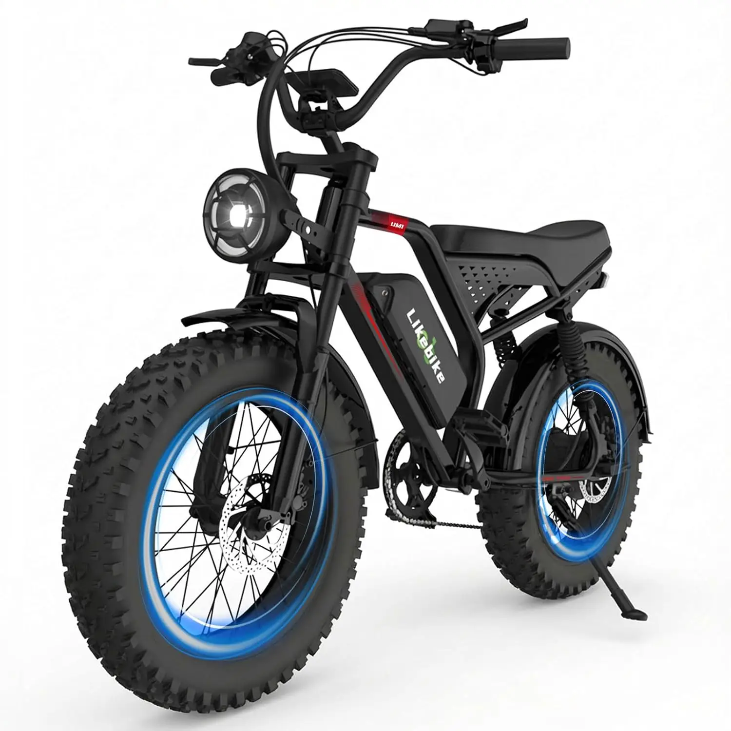 Electric Bike for Adults, 2000W/3000W Peak Motor 100/120 Miles 48V 23AH/33AH 20" Fat Tire Ebike, Electric Dirt Bike, Custom