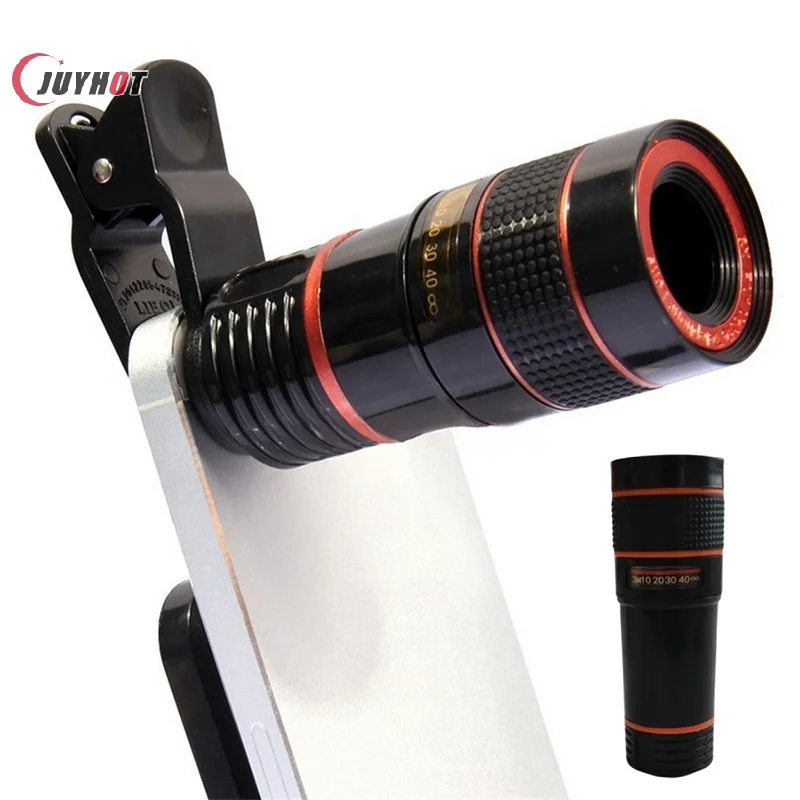8X Long Focus Mobile Phone Len - Lens Camera Clip recension och pris