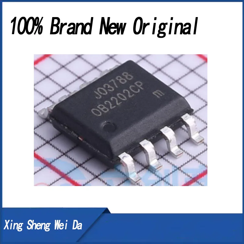 

5pcs/lot OB2202CP SOP8 OB2202 Quasi-resonant PWM controller SOP-8 in stock new original IC