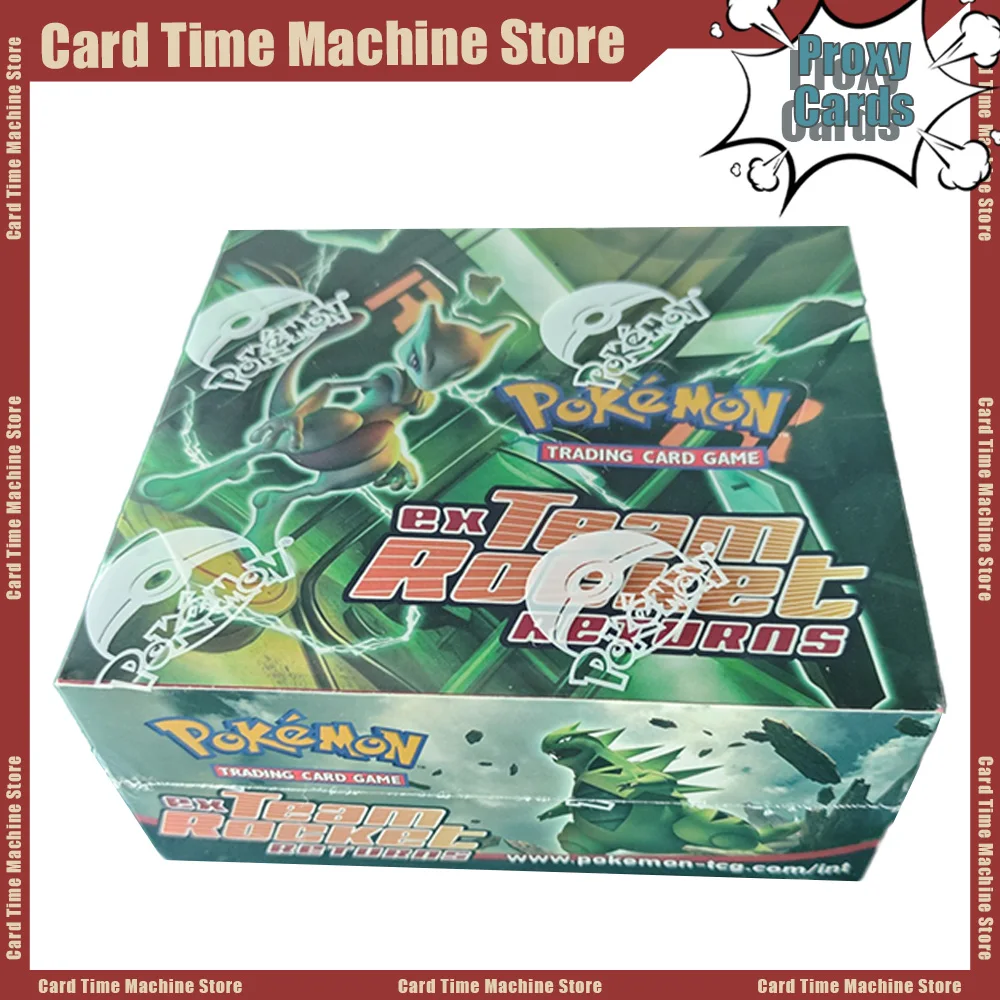 

PKM EX Team Rocket Returns Booster Base Set 1st Edition Box PTCG Cards random trading card Anime Collection Blind Cards Gifts