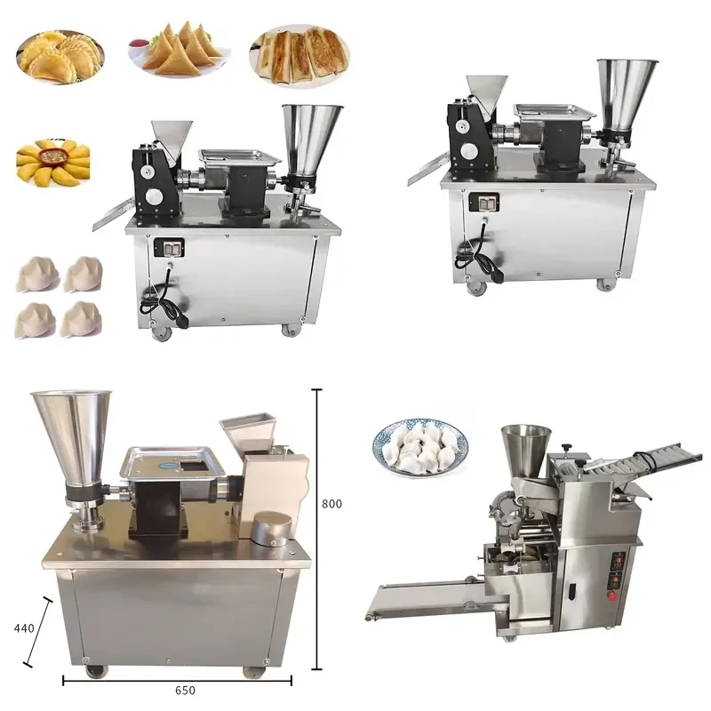 for Hanbeter Automatic Commercial Pie Dumpling Samosa Maker High Production Efficiency 2500W Stainless Steel Motor Adjustable