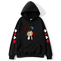 Cute Chishiya Hoodie Alice In Borderland Graphic Sweatshirts Anime Pullovers Men Cartoon Print Streetwear Women Harajuku Casual
