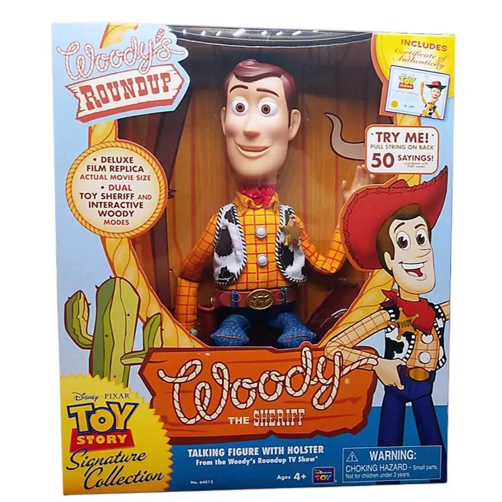 Disney Pixar Toy Story 4 Woody Jessie Buzz Lightyear Talking Action Figures Cloth Body Model Doll Limited Collection Toys Gift