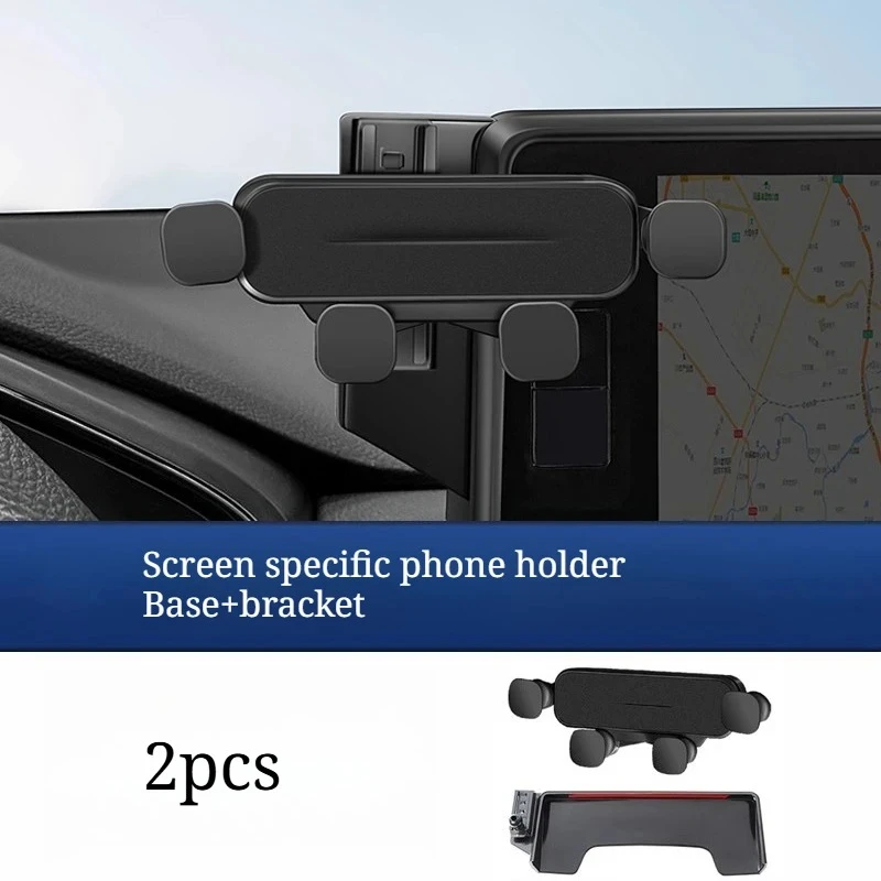 Base de tela e suporte de navegação para carro, montagem de telefone para 2023-2026 Honda CR-V/Avancier - Acessórios interiores automotivos