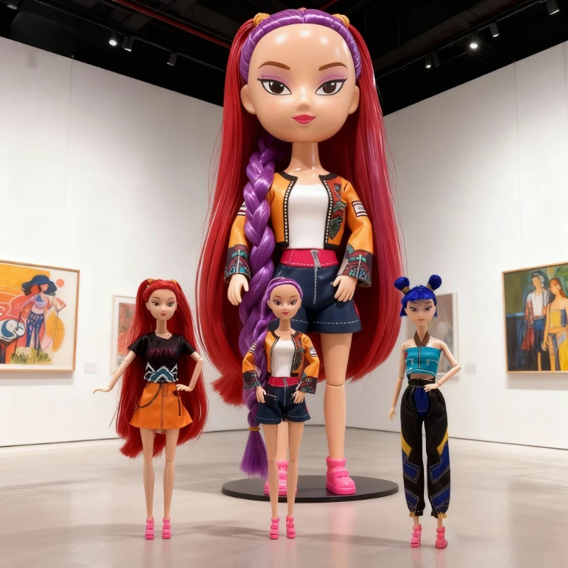 لعبة دمية الشيطان هنتر رومي ميرا زوي الجديدة، دمية صغيرة K-POP Devil Killer هدية عيد الميلاد