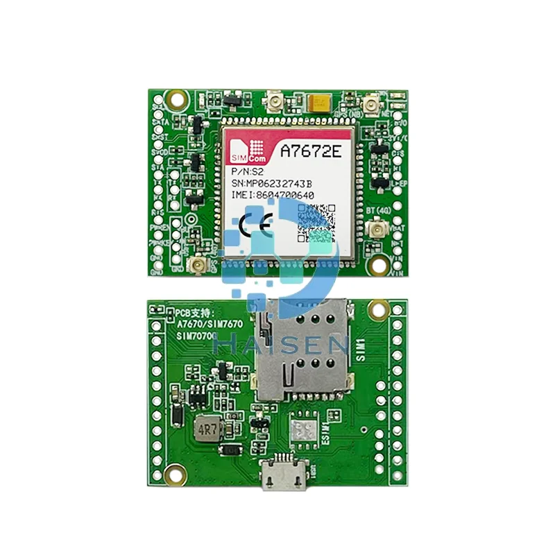 HAISEN SIMCOM A7672E-FASE Core Board A7672E-FASE Development Board LTE CAT1+Voice+BT+GNSS A7672