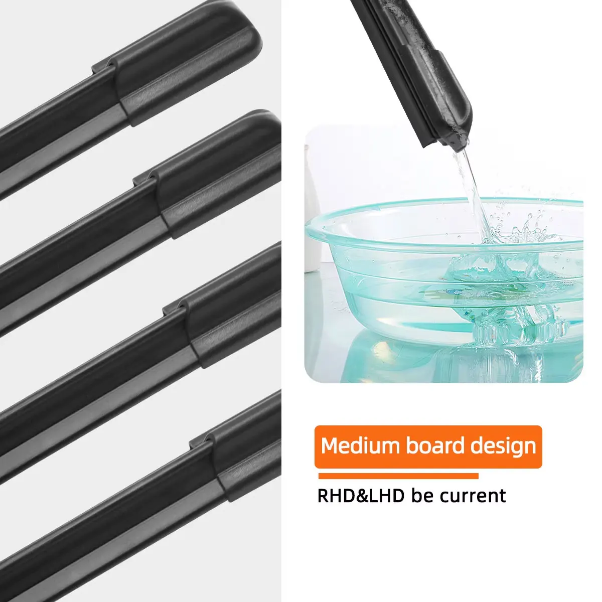 2 قطعة شفرات ممسحة السيارة الأمامية لسيارة شيفروليه كابتيفا MK1 بولت EUV الاعتدال كولورادو 2006-2024 ملحقات الزجاج الأمامي #2