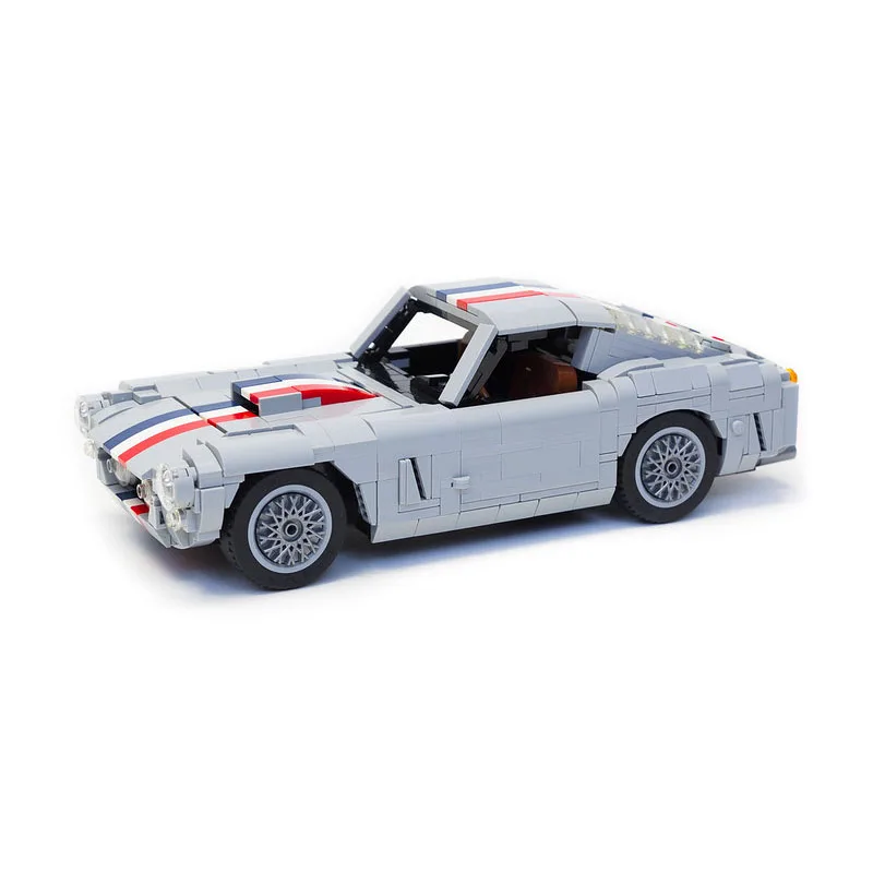 MOC-37457 Klassieke Supercar 250 Gt Assemblage Splitsing Bouwsteen Model 1053 Auto Onderdelen Bouwsteen Kids Verjaardag Speelgoed Cadeau